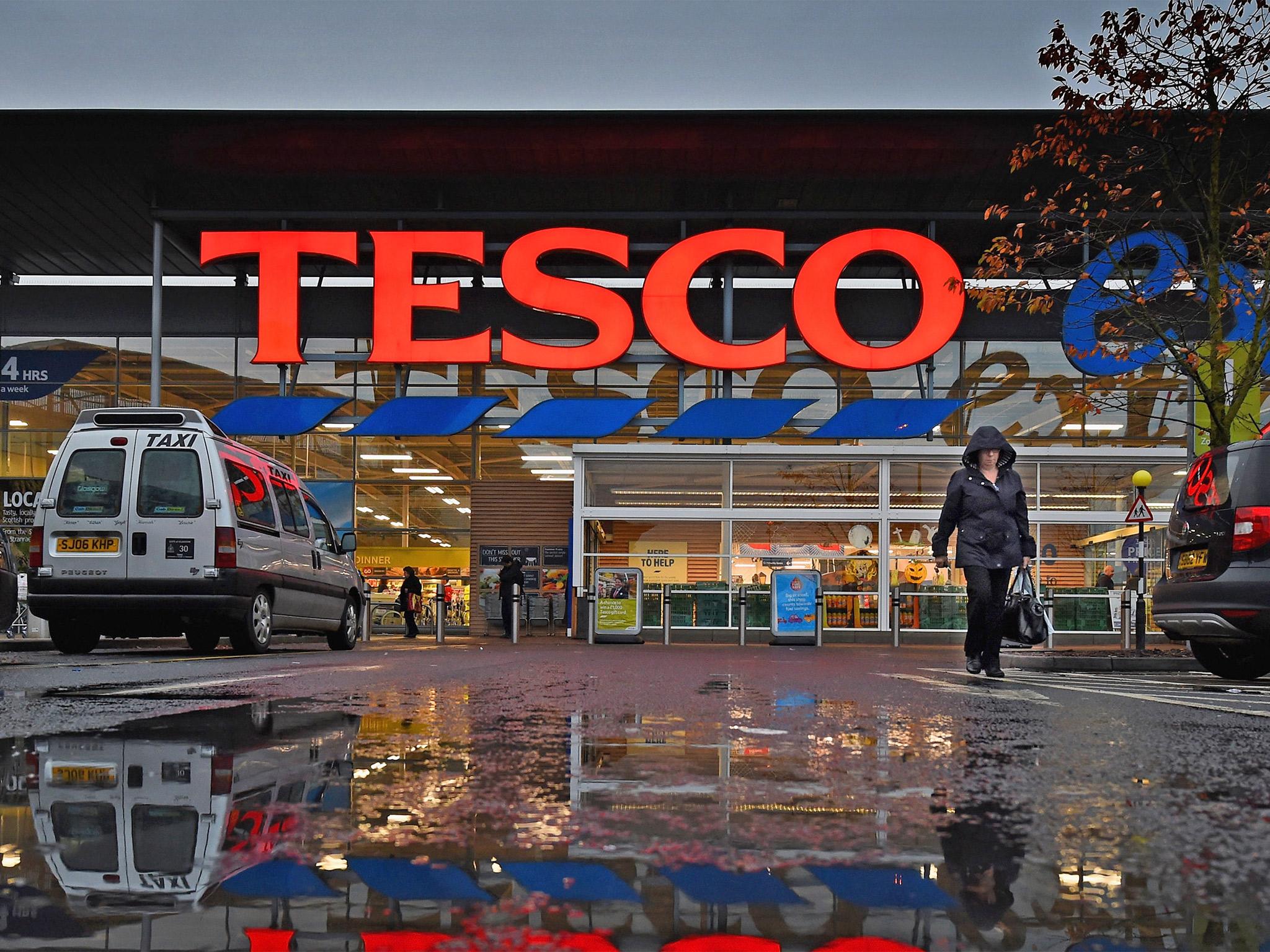 Supermarket group Tesco is facing a potential bill of up to 4 billion pound...