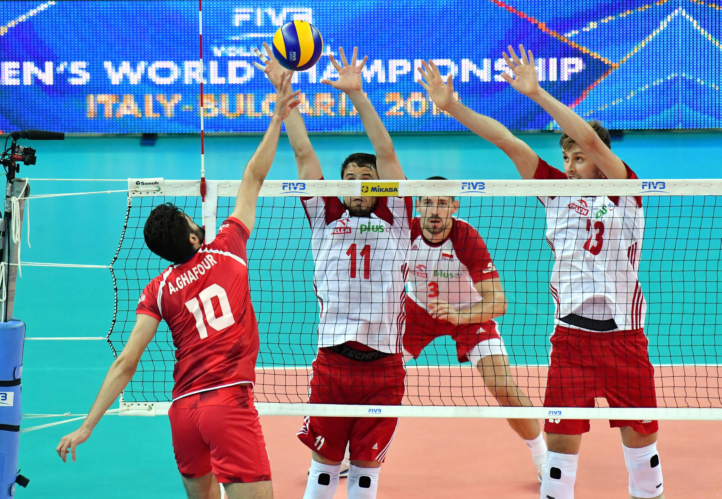 Photos: Iran Volleyball team preparing for Olympic 