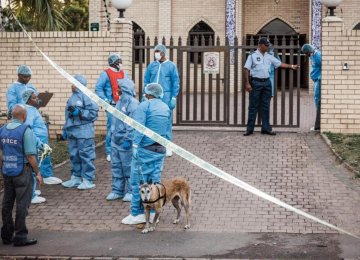 Attack on South Africa Mosque Condemned 