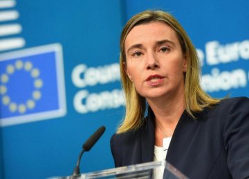 EU Says Committed to “Full Implementation” of JCPOA 