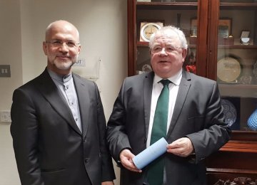 Irish Parliament Backs Stronger Ties With Tehran 