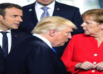 Angela Merkel has failed to establish a good personal rapport with the Donald Trump, and the mood music of her one-day working visit to the White House is likely to contrast sharply with that of Emmanuel Macron’s three-day state visit.