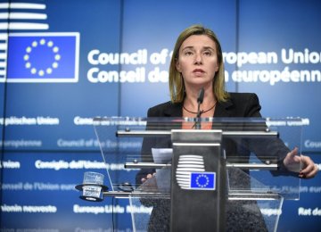 EU Security Interests Demand Defense of Nuclear Deal 