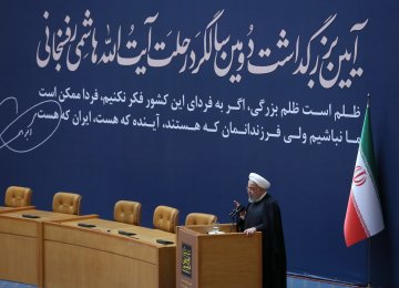 Gov’t Will Follow Ayatollah Rafsanjani’s Path Toward Prosperity  