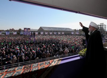 Rouhani: US Taking Economic Revenge on Iran Over Regional Setbacks 