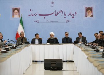 Rouhani: Nat’l Unity Vital to Weather Economic War 