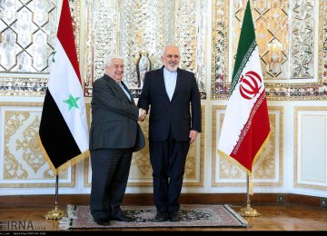 Zarif, Muallem Discuss Syrian Issues, Sochi Summit 