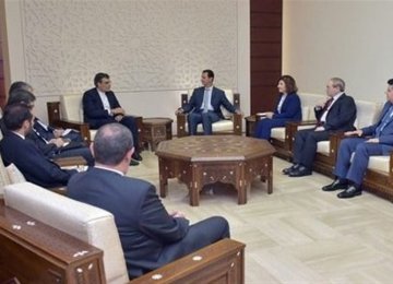 Senior Diplomat Meets Syria’s Assad 