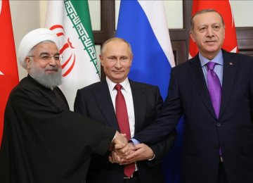 Three-Way Summit on Syria in April 
