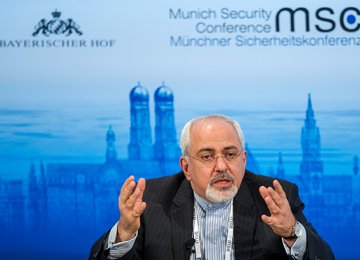 Zarif to Address Munich Security Conference  