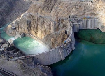 Karaj Dam Half Empty