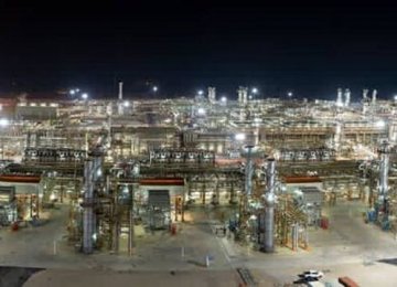 Bidboland Gas Refinery Flaring Down 50%