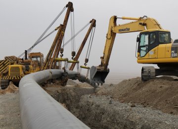 Iran: 400km Gas Pipelines Laid in 8 Months 
