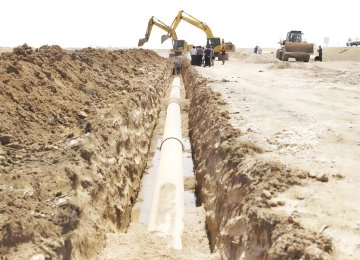 Oman Sea Water Supply Project to Isfahan Making Rapid Progress 