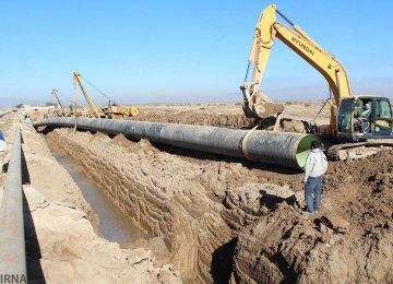 300-km Water Pipeline Links Persian Gulf to Kerman Region 