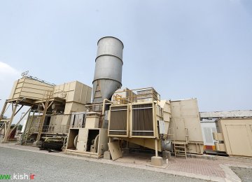 Kish Power Plants Cut Diesel Use 