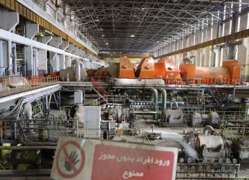 Power Plant in Ahvaz Using More Indigenized Equipment  