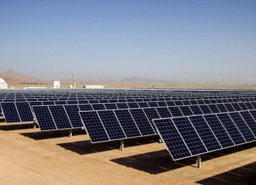 Iran: Solar Power Plant Equipment Indigenized