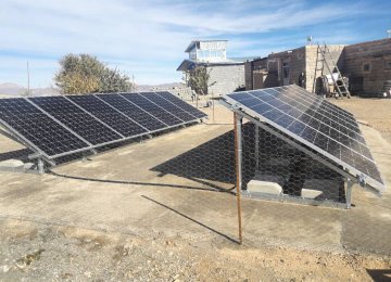 Rooftop Solar Panels Underpin Household Income in S. Khorasan