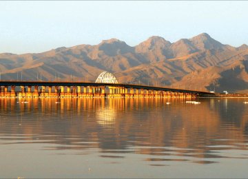 Lake Urmia Receiving 270 mcm of Water 