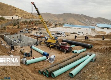 Torbat-e Heydariyeh Wastewater Plant Project Progresses by 40%