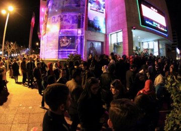 Iranian Cinemas Register 50% Growth in Sales