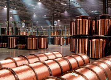 Iran&#039;s Copper Production Tops 1.1 Million Tons