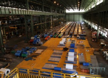 Steel Output Tops 13m Tons