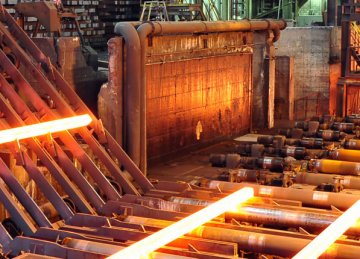 Iran Crude Steel Output Tops 17m Tons
