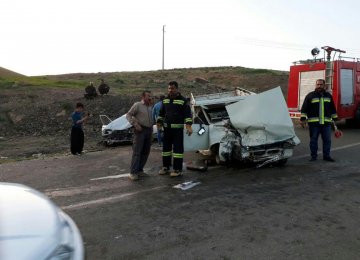 Iran Road Casualties Cost 7% of GDP