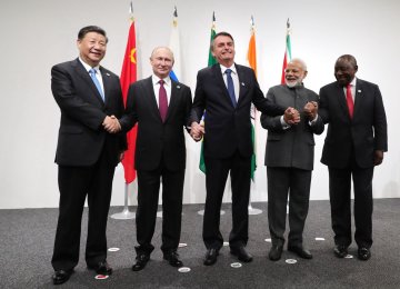 BRICS Account for a Third of Iran’s Foreign Trade Turnover