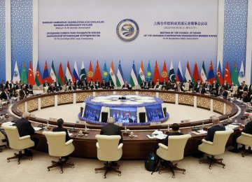 Annual Trade With SCO Rises 10% to $40.9b 
