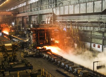 Iran Crude Steel Output Rises 9.8% YOY to 22.2 Million Tons