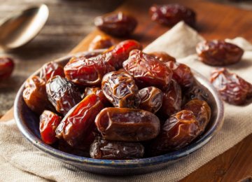 Iran is the world’s biggest exporter of dates.