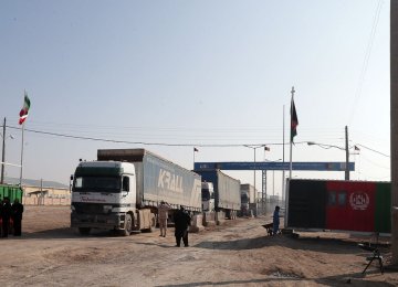 260% Surge in Exports Through Dogharoun Border to Afghanistan 