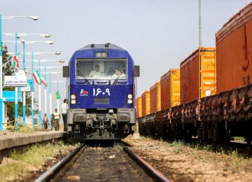 Rise in Hormozgan  Rail Throughput