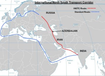 Iran Pilots INSTC Cargo Transit 