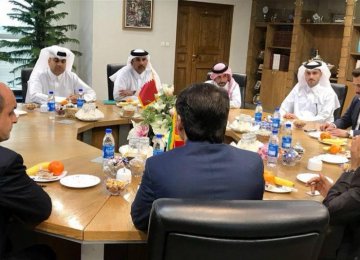 The Qatari delegation is scheduled to visit Iran’s southern ports and become familiar with their commercial and tourism capacities. 