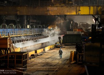 Iran&#039;s Semi-Finished Steel Production Tops 16m Tons in 10 Months