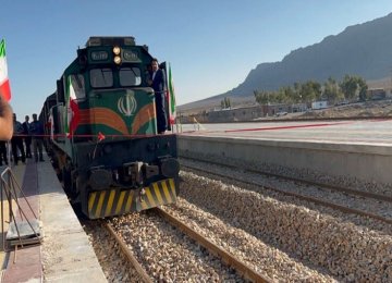 Sections of Chabahar-Zahedan Rail Project Inaugurated