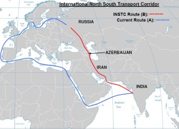 Iran’s First Cargo Transit Under eTIR Carnet Along INSTC