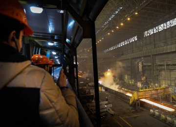 Iran Steel Production Reaches 52.3m Tons in Fiscal 2020-21