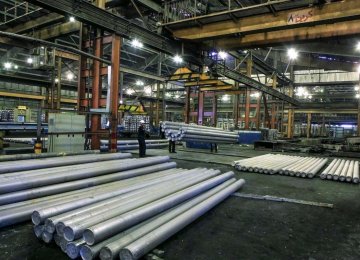 Iran's Aluminum Output Hits Record 