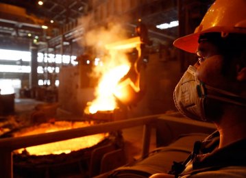 Iranian Steelmakers Register 11.8 Percent Growth in Output 