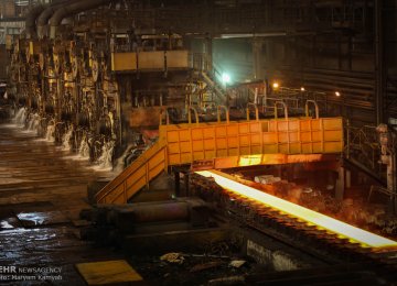 Iran’s H1 Crude Steel Output Declines to 13.6 Million Tons 