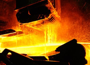 Crude Steel Output Hit  13m Tons in Five Months