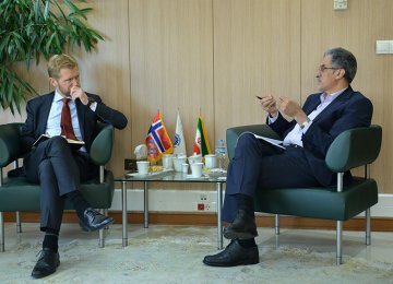 Norway Ambassador Discusses Way Forward With Iran Private Sector