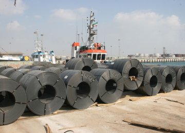 Iran Steel Exports Reach 8.2 Million Tons 