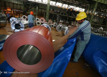 Steel Output Increases by 9.2% to 12.5 Million Tons