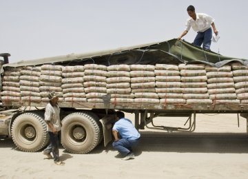 Iran Cement Exports at 4.8m Tons in 9 Months